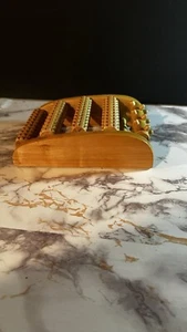 Wooden roller foot or hand massager - Picture 1 of 5