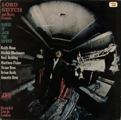 LORD SUTCH AND HEAVY FRIENDS Hands Of Jack The Ripper Vinyl LP Atlantic 1972 1st - Image 1 of 4
