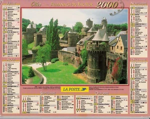 CALENDRIER POSTES. ALMANACH DU FACTEUR. ORIGINAL ANNEE  2000. LA POSTE . OLLER . - Imagen 1 de 1