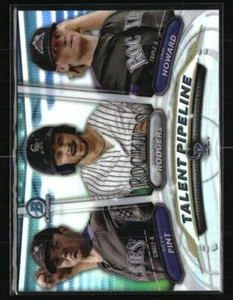 Brendan Rodgers/Sam Howard/Riley Pint 2018 Bowman Chrome Pipeline #TP-COL - Picture 1 of 2