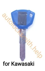 Llave para Kawasaki MC13 Ninja ZX6R ZX10R ZZR400 Z750 Z800 Z1000 ER6N azul derecho - Imagen 1 de 1