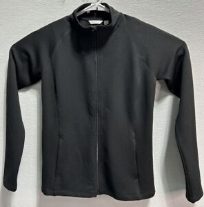 Lady Hagen Women’s Full Zip Long Sleeve Jacket Black Size Small New