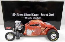 FROM ACME GMP 1934 BLOWN ALTERED COUPE RUSTED STEEL 1/18 18979