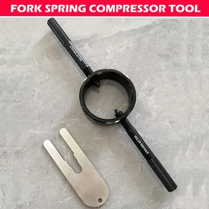 Fork Spring Compressor/Damper Holding Tool for Bike Motorcycle Universal Black - Picture 1 of 6