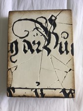 Sid Dickens Memory Block  AP-11 - Medieval Script 20th Ann. -NEW -Discontinued 