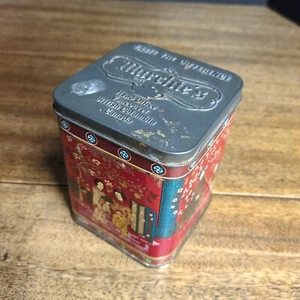 VINTAGE MUTCHIE'S BLEND TEA & COFFEE TIN - EMPTY - HINGED - COLLECTORS ITEM - Picture 1 of 11