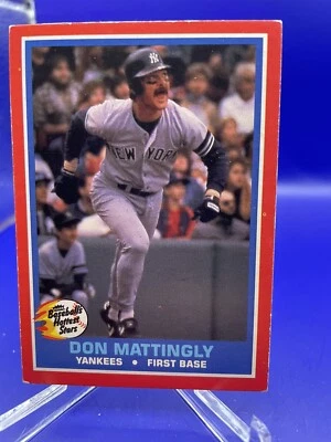 1987 Fleer Hottest Stars Don Mattingly New York Yankees #27 - Image 1 of 2