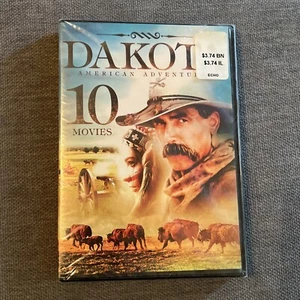 Dakota American Adventures: 10 Movies DVD NEW SEALED 2016 - Imagen 1 de 6