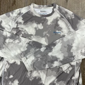 Simms Performance SolarFlex Longsleeve Dark Sky Cloud Herren XL Angeln Allover - Bild 1 von 12