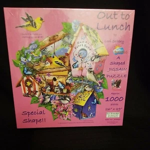 Jigsaw Puzzle “Out to Lunch” By Lori Schory 1000 Pieces NEW - Picture 1 of 6