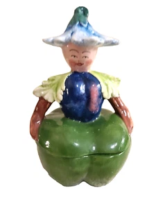 HORCHOW Neiman Marcus Garden Of Eden Fairies Condiment Jelly Jar Bell Pepper? - Picture 1 of 10