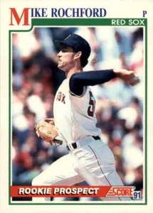 1991 Score MLB Mike Rochford #739 - Picture 1 of 2