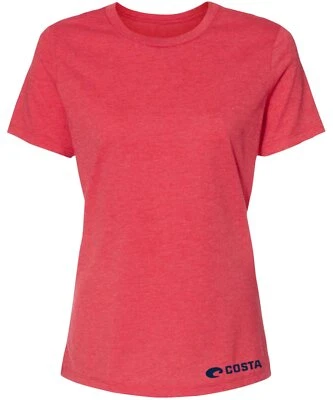 Camiseta manga corta Costa Del Mar United C Logo rojo jaspeado Foto 1 de 2