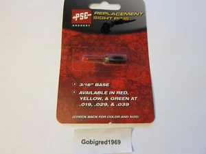 NEW PSE Replacement Sight Pin .019 .029 Red Yellow Green LOTS More Listed AR5 - Picture 1 of 1