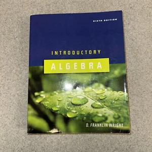 Introductory Algebra 6th ed Text Only Softcover by D. Franklin Wright - Picture 1 of 1