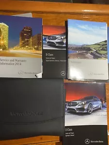 2014 MERCERDES E CLass Owner Manual + Case - Bild 1 von 1