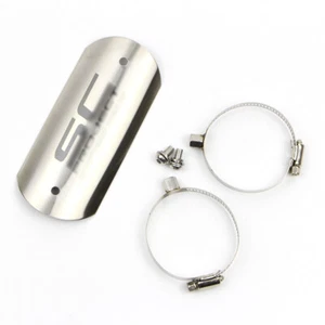 Motorcycle Exhaust Middle Pipe Heat Shield Link Cover Muffler Protector Guard #F - Picture 1 of 10