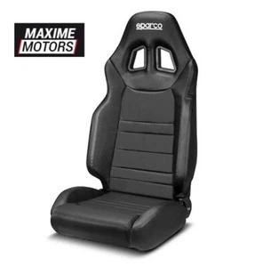 Sedile SPARCO R100+ sky nero cuciture nere 009016NRNR sportivo reclinabile - Imagen 1 de 3