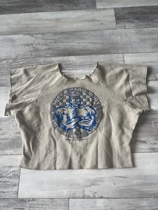 Sudadera Recortada De Colección Culturismo Super Duro Internacional Muscular Gimnasio OSFA - Imagen 1 de 9