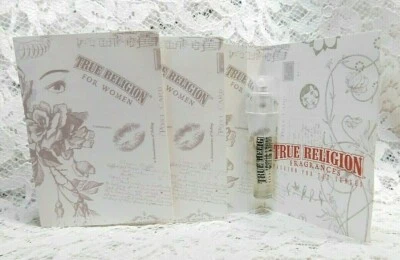 3x True Religion For Women Eau De Parfum Muestra 0,05 fl oz/1,52 ml cada uno Foto 1 de 2