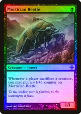 Mortician Beetle FOIL Rise of the Eldrazi NM Black Rare MAGIC CARD ABUGames