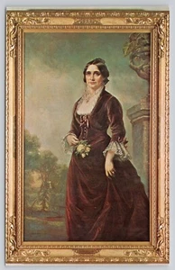 Pintura Lucy Webb Hayes Esposa Presidente Rutherford B Hayes Fremont Ohio Postal - Imagen 1 de 2