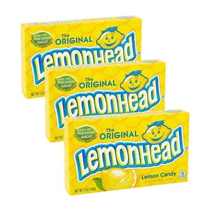 The Original Lemonhead Lemon Candy Theater Boxes, 5 oz (Pack of 3) - Picture 1 of 1
