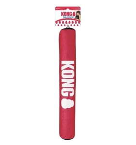 MEDIUM KONG Signature Stick SQUEAKS Rattles Crinkles Soft Durable Fetch Dog Toy - Picture 1 of 5