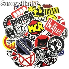 50pcs Graffiti Rock Punk Band Music Stickers to Guitar Motorcycle Laptop Luggage