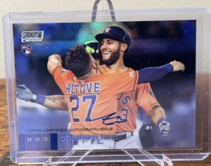 2020 Topps Stadium Club Chrome Abraham Toro Rookie Auto RC #CAAB - Bild 1 von 2