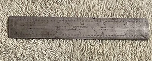 Vintage Craftsman 6” Machinist Rule No. 4 Grad Combination Scale - Picture 1 of 6