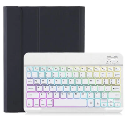 Backlit Keyboard Case Mouse For iPad 5/6/7/8/9/10th Gen Air 3 4 5 6 Pro 11 10.5 - Image 1 of 4