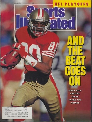 January 1990 Sports Illustrated Jerry Rice San Francisco 49ers HOF Wide Receiver - Image 1 of 4