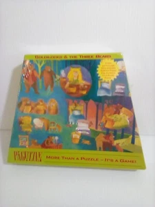 Schmid Paguzzle Goldilocks and the 3 Bears 100 Piece puzzle and game New - Picture 1 of 3
