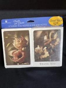 Flowers Thank You & Blank Note Cards American Greetings Thanks & Blanks - Picture 1 of 1