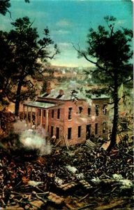 1864 Battle of Atlanta, Georgia postcard - Picture 1 of 2