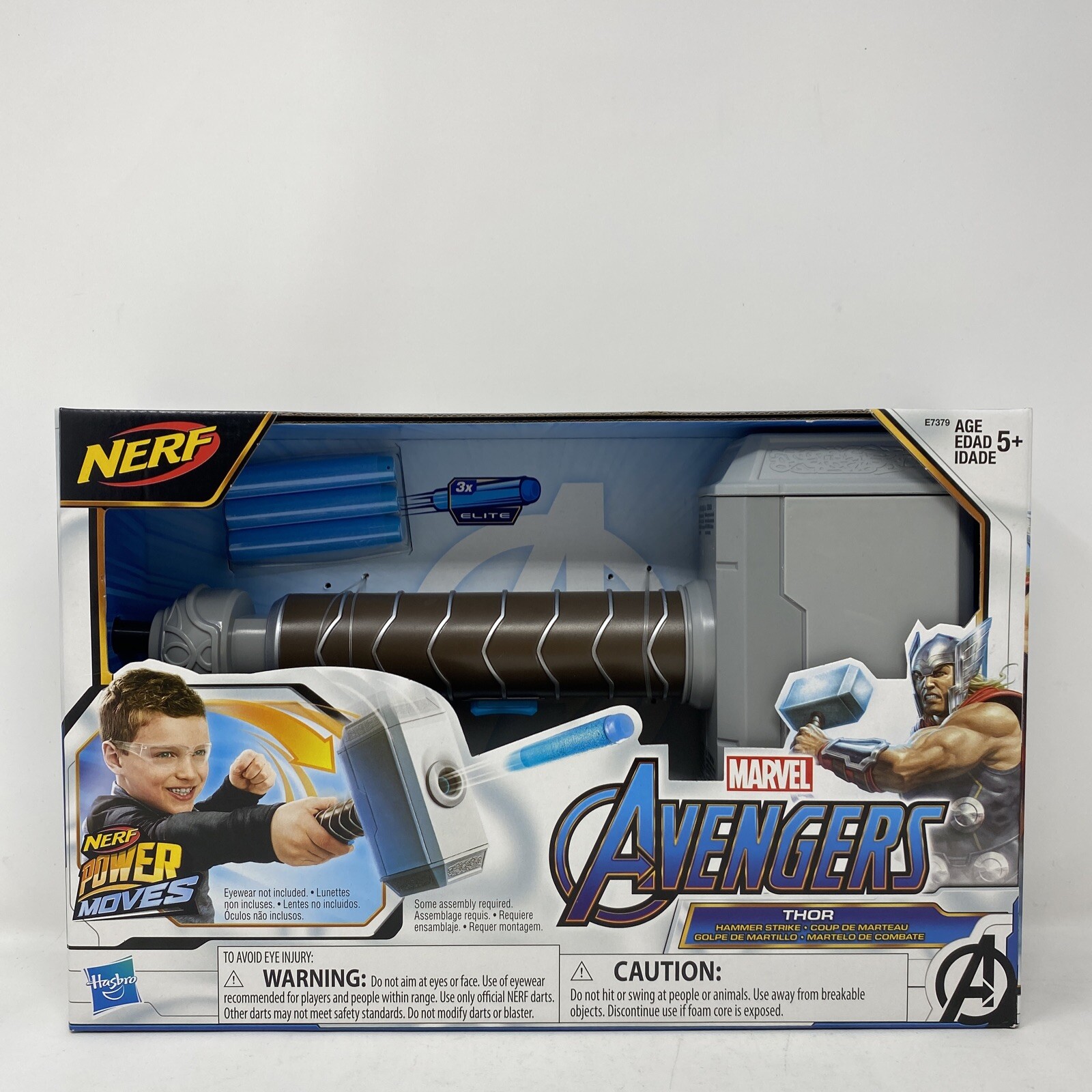 NERF Power Moves Marvel Avengers Thor 
