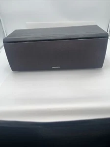 Preowned Onkyo SKC-530C Black Wood Grain Front Center Speaker Tested - Picture 1 of 16