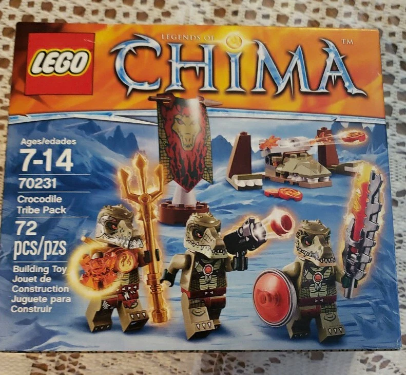 LEGO 70231 LEGENDS OF CHIMA CROCODILE TRIBE PACK. BRAND NEW AND SEALED - Image 1 of 4