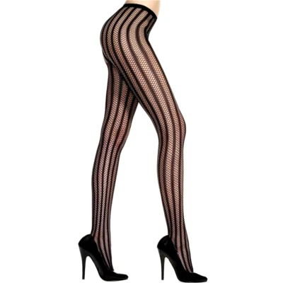 Красные бордовые музыкальные ножки рыболовная сеть нейлоновые чулки колготки из спандекса OS S M L 9017 - Изображение 1 из 4