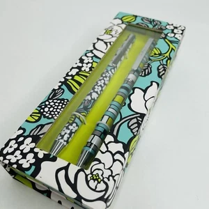 Vera Bradley Island Blooms Perfect Match Stift und Bleistift Set mechanisch nicht mehr produziert - Bild 1 von 12