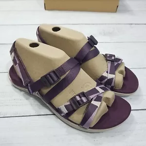 Sandalias para mujer Merrell District 3, talla 8, borgoña - Imagen 1 de 8