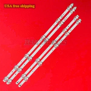 4Pcs LED strips For TCL 3S6500FS 43S325 43S325MACA 43S425 43S423 43S421 New - Picture 1 of 5