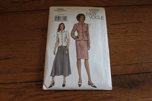 VOGUE 7690 Top e gonna 14, 16, 18 NON TAGLIATI molto facile - Foto 1 di 3
