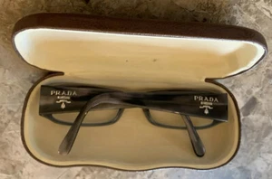 Prada Eyeglasses - 100% Authentic Black & White Marble Style - Picture 1 of 6