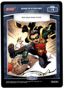 BIRDS OF A FEATHER C20-JL ROBIN 2017 Panini DC MetaX Justice League Common *Qty* - Picture 1 of 2