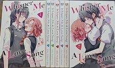 Whisper Me a Love Song  English Manga Vol 1-8 Graphic Novel NEW Kodansha Comics