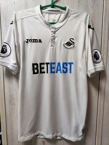 Gr. XL Swansea City 2016-2017 Home Fußball Shirt Trikot - Bild 1 von 11