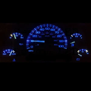 Blue LED KIT For Savana Safari GMC GM 1996-2005 CHEVY Chevrolet Cluster 96-05 - Picture 1 of 6