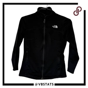 The North Face giacca donna full zip finto collo foderato pile nero taglia XS - Foto 1 di 7